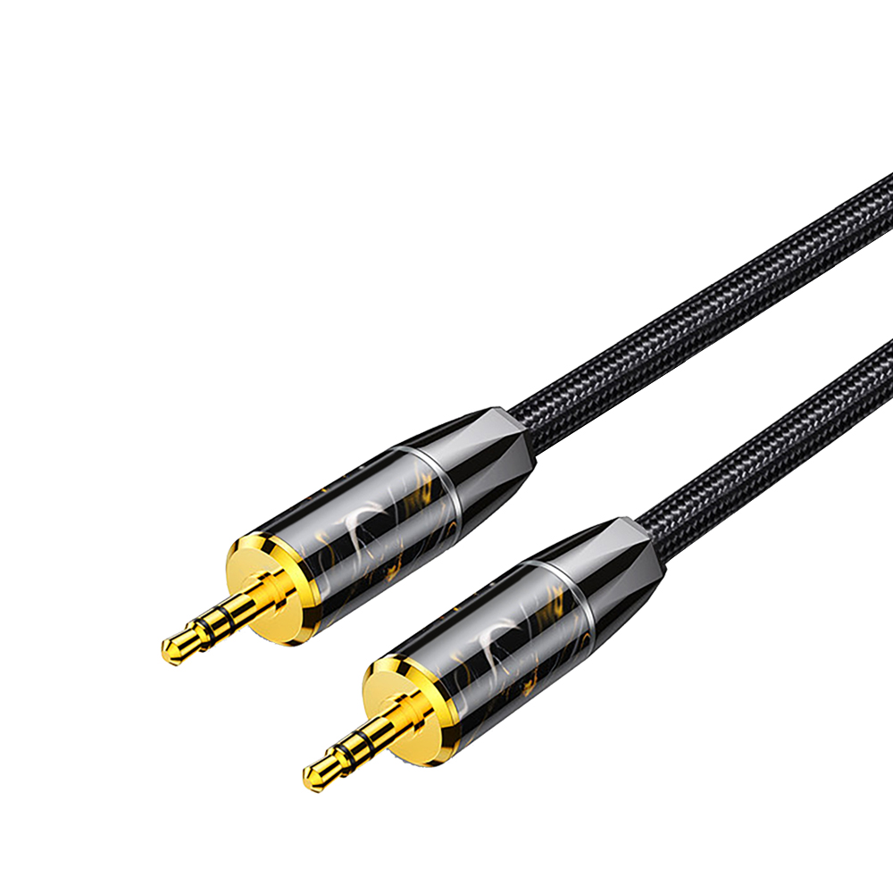good price and quality Single crystal copper 3.5mm audio cable